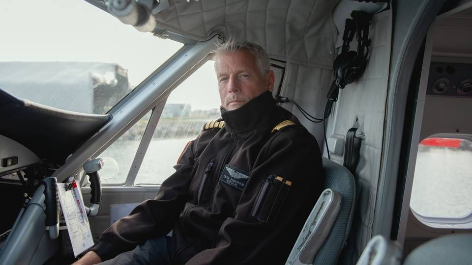 Direktør og kaptajn Lasse Rungholm, Nordic Seaplanes, er pænt sagt træt af Trafikstyrelsen. | Foto: Kasper Heden Andersen/JPA