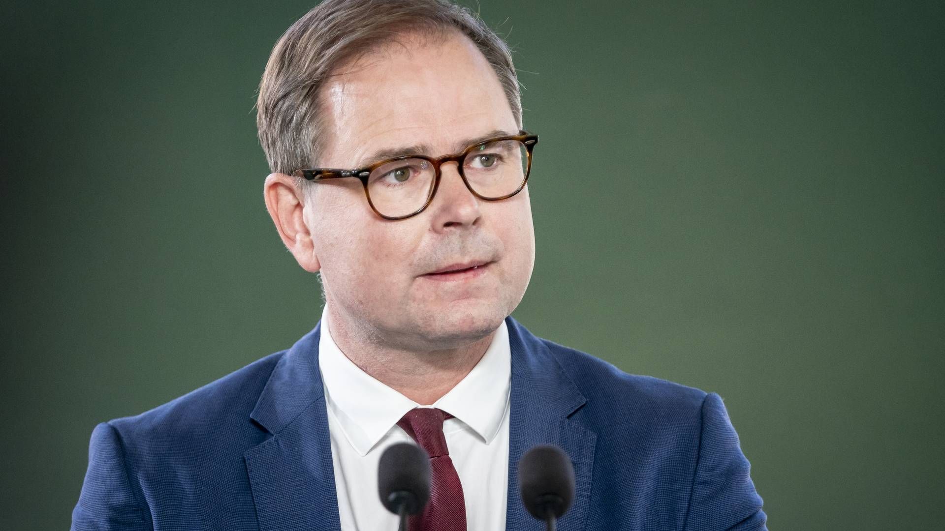 Med i finanslovsforslaget, som blev præsenteret af finansminister Nicolai Wammen, var oplæg til forhandlinger om den digitale strategi. | Foto: Mads Claus Rasmussen