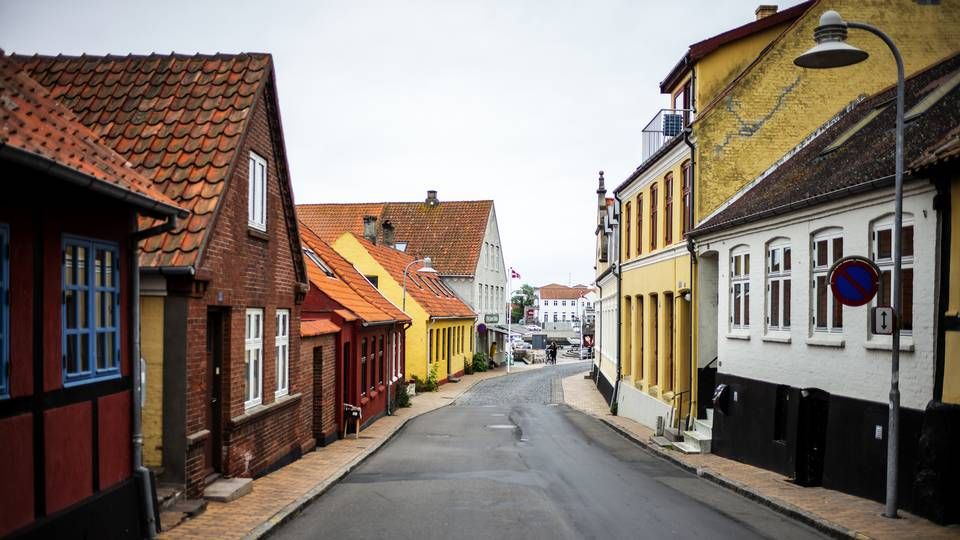 Allinge by på Bornholm, hvor Grønbechs Hotel ligger. | Foto: Rasmus Flindt Pedersen