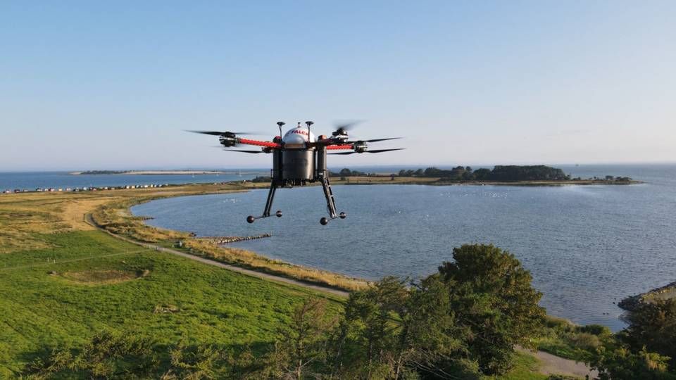 Drone fra Falck. | Foto: Falck / PR