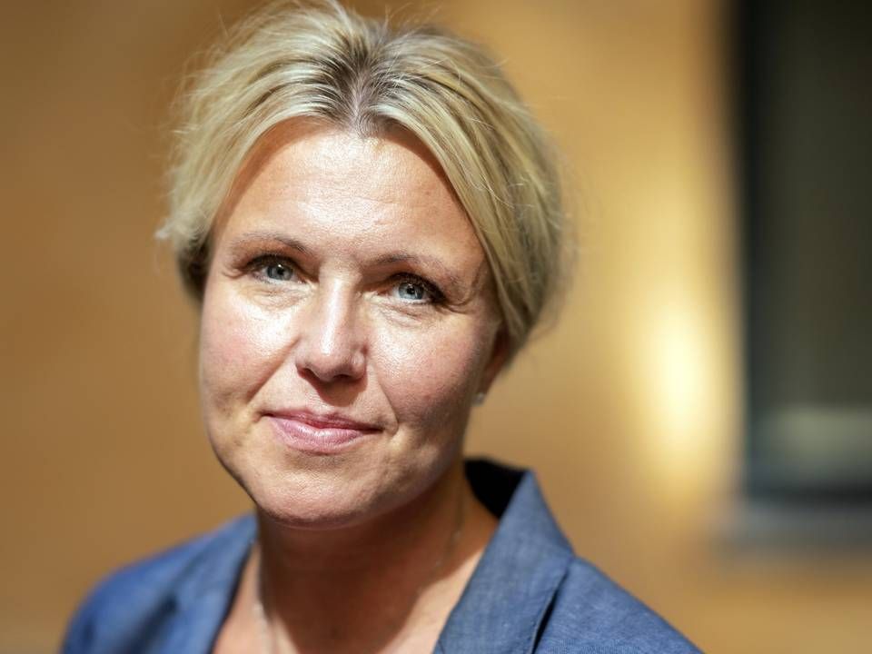 Charlotte Skovgaard tiltrådte som adm. direktør for Merkur Andelskasse i september 2020. | Foto: Stine Bidstrup/ERH