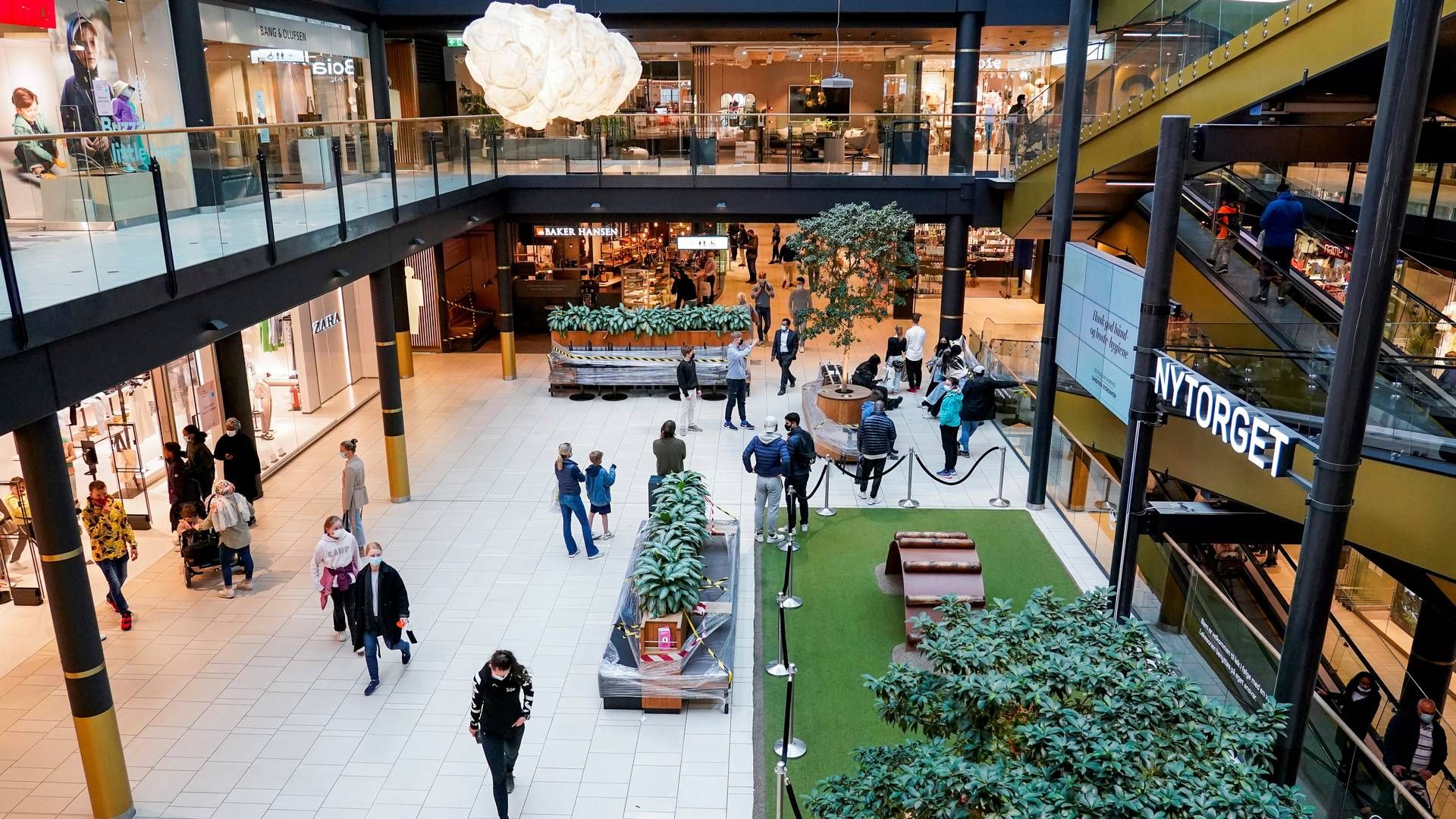 FYLLES OPP IGJEN: I det Sandvika storsenter og andre retail-eiendommer landet over igjen fylles opp, stiger forvetningene blant investorene. | Foto: Håkon Mosvold Larsen / NTB