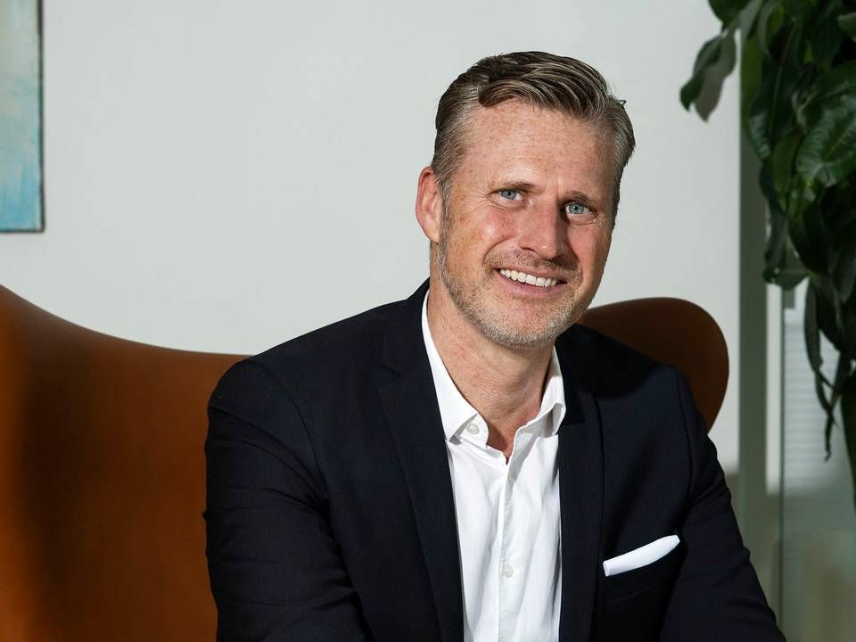 "Vi ser fortsat et stort potentiale på rækkehusområdet, som er blandt vores helt store strategiske fokusområder," udtaler Martin Ravn-Nielsen, adm. direktør i Huscompagniet. | Foto: Gregers Tycho/Ritzau Scanpix