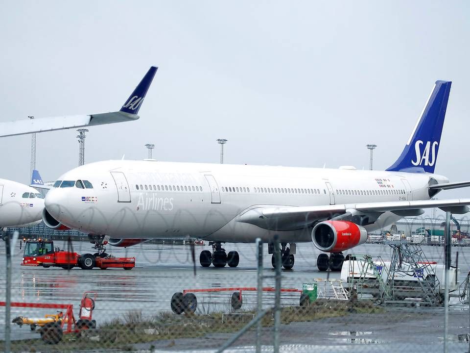 SAS er udfordret på passagertal og rammes nu af nye EU-restriktioner over for amerikanske rejsende. | Foto: Jens Dresling/Ritzau Scanpix