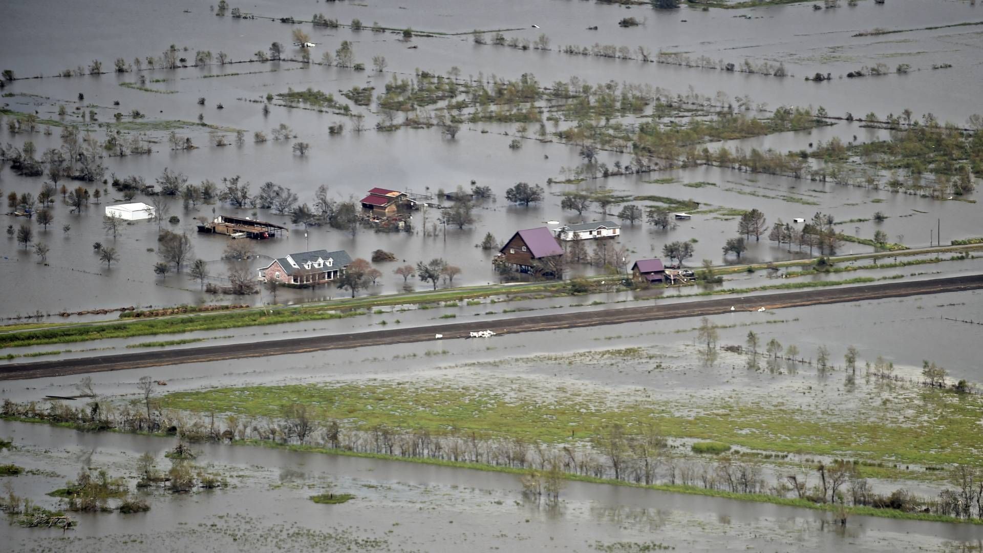 Orkanen Ida har forårsaket rekordstore skader i sørøstlige USA. Her fra Louisiana. Foto: NTB.