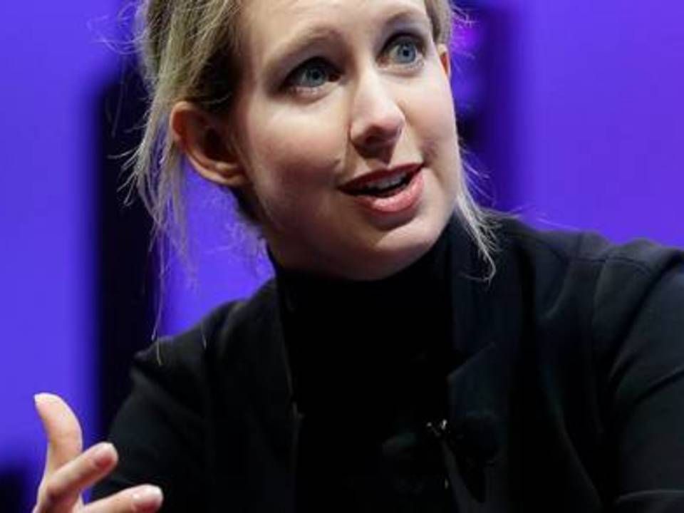 Elizabeth Holmes risikerer op til 20 års fængsel for sin rolle som topchef i Theranos. | Foto: AP/Jeff Chiu