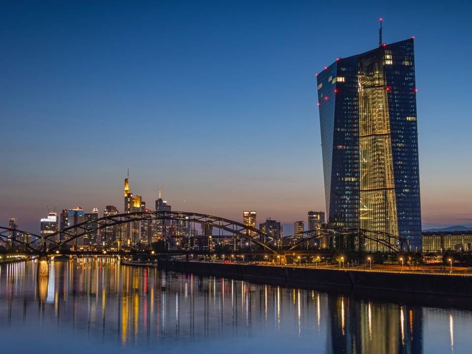 Blick auf das EZB-Gebäude und die Frankfurter Skyline | Foto: picture alliance / greatif | Florian Gaul
