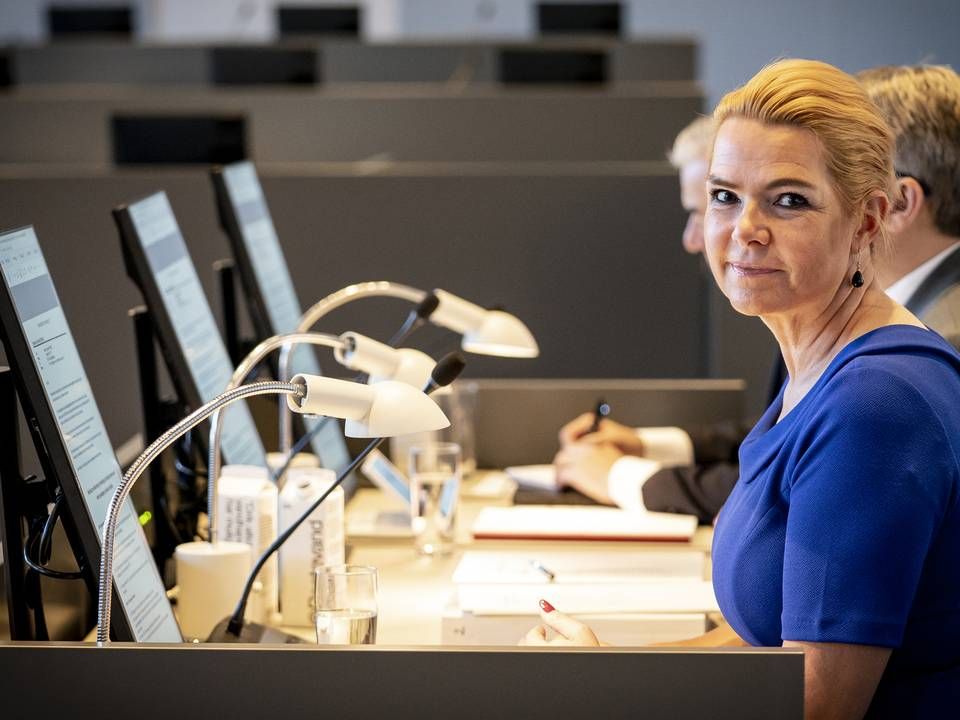 Efter den første dag i Rigsretten tror tidligere udlændingeminister Inger Støjberg fortsat på, at hun bliver frifundet. | Foto: Mads Claus Rasmussen/Ritzau Scanpix