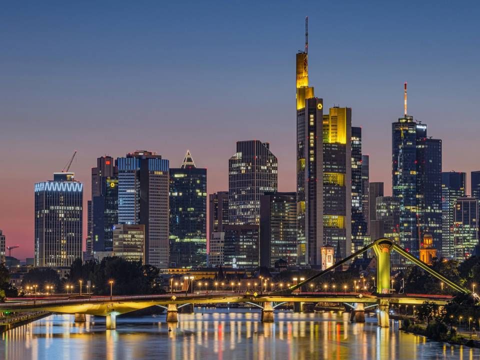 Die Skyline von Frankfurt. | Foto: picture alliance / greatif | Florian Gaul