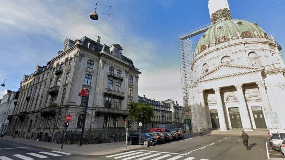 Blandt de handlede ejendomme er 3000 kvm restlejligheder ved Marmorkirken i København. | Foto: Google