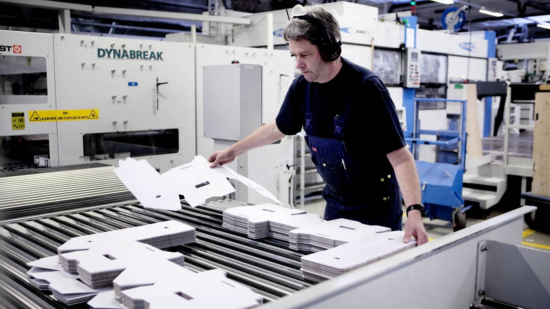 DS Smith er Danmarks største emballagevirksomhed. | Foto: Gregers Tycho/ERH