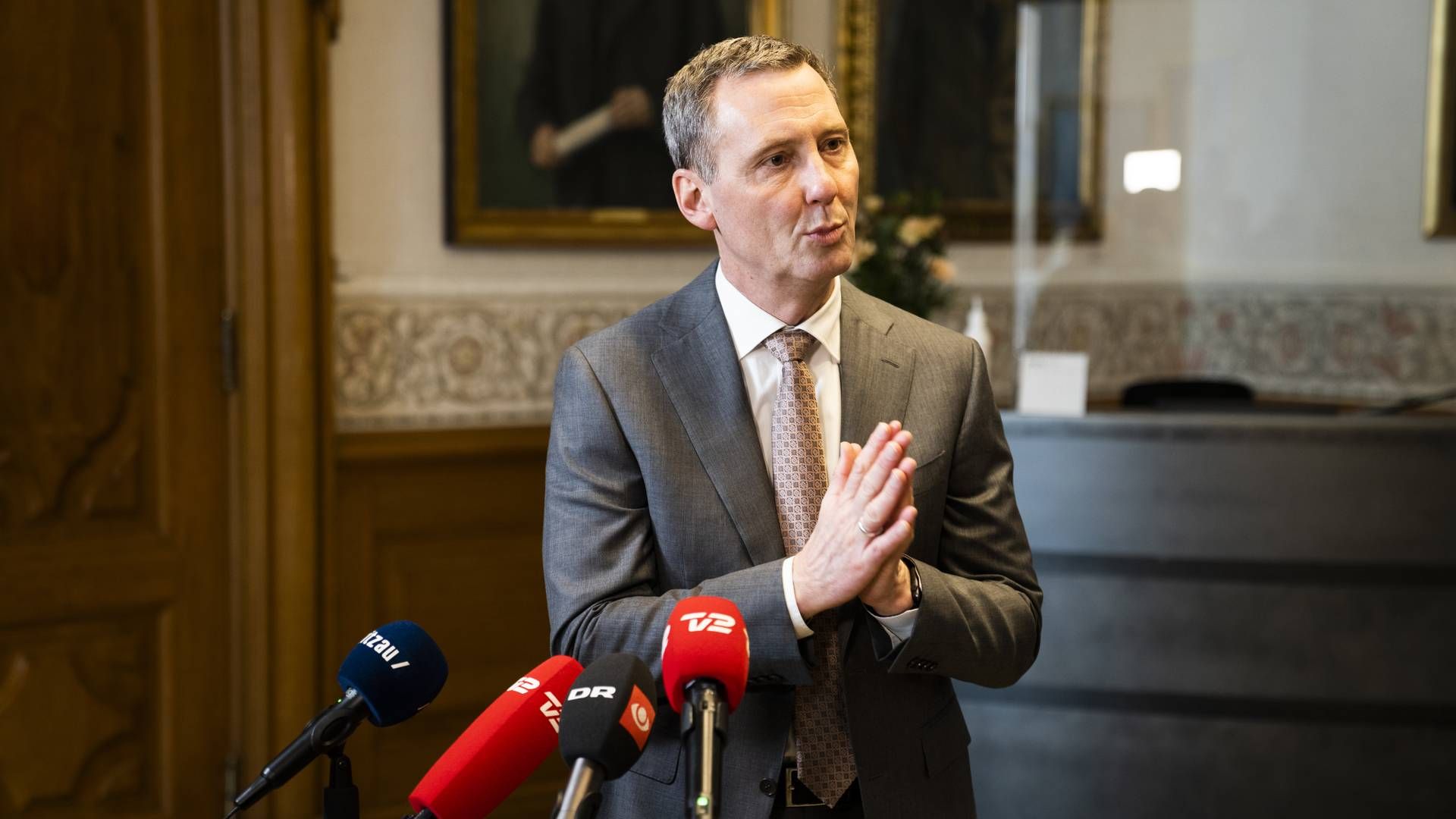 Konkurrencerapport ligger indtil videre stadig på justitsminister Nick Hækkerups (S) bord. | Foto: Anthon Unger