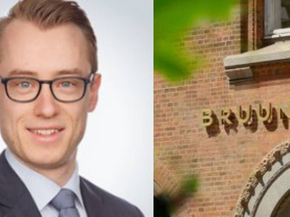Philip Ulrik Lund Andersson er ny mand i ejendomsteamet hos Bruun & Hjejle. | Foto: PR