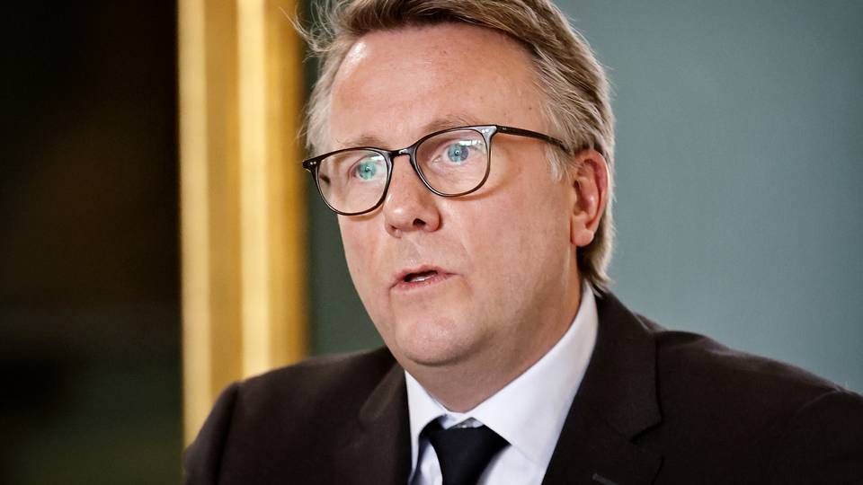 Skatteminister Morten Bødskov har forhandlet en aftale om coronalån på plads. | Foto: Jens Dresling