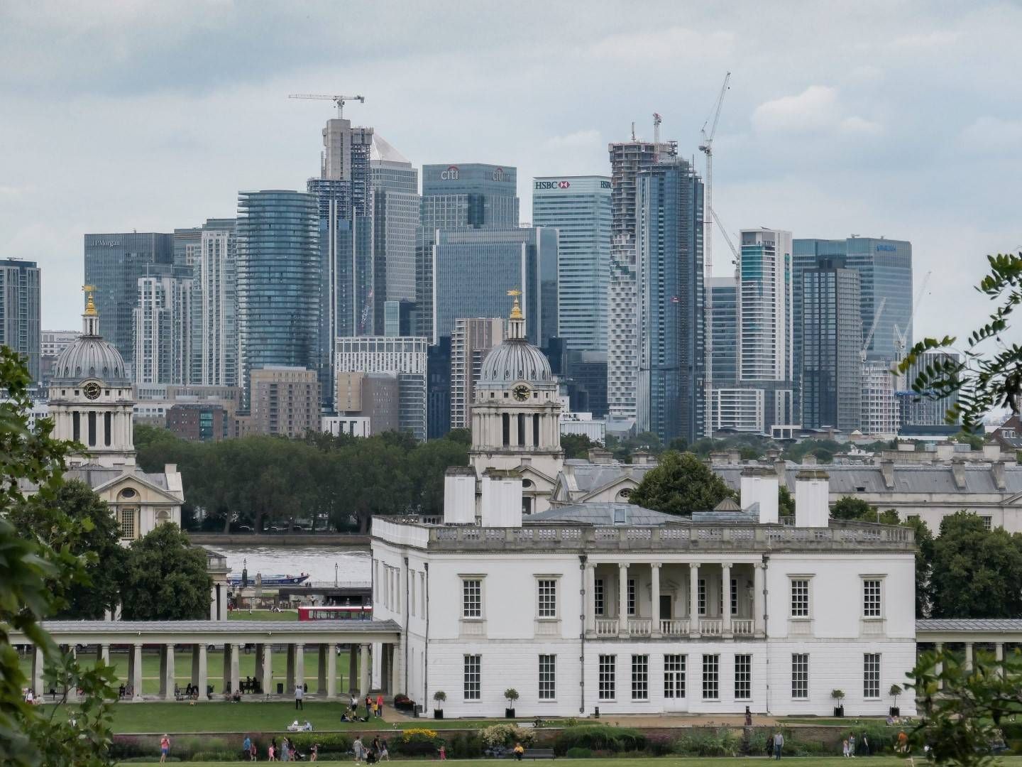 Blick auf das Londoner Bankenviertel | Foto: picture alliance / NurPhoto | Nicolas Economou