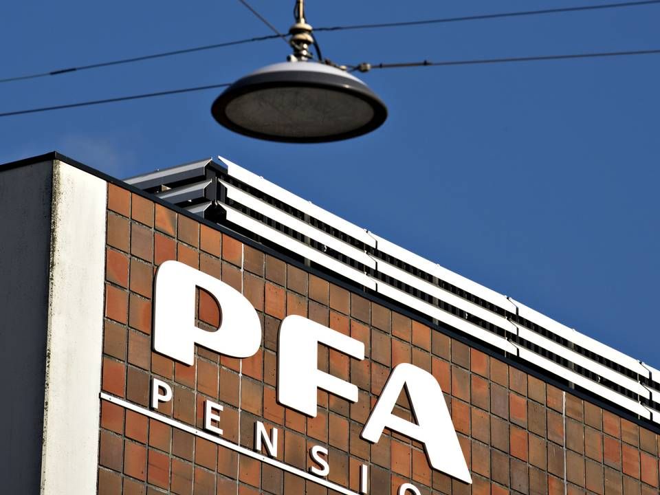 PFA er et blandt fire pensionsselskaber, der har leveret et afkast på under 12 pct., viser en analyse fra Morningstar. | Foto: Lars Krabbe