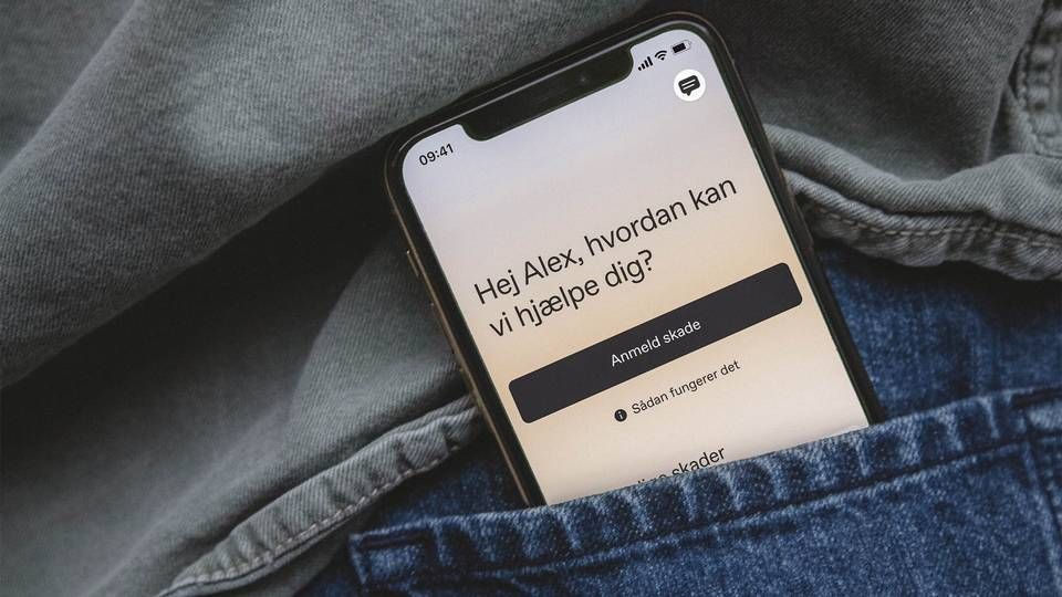 Hedvig slår sig bl.a. op på at håndtere skadesanmeldelser i en app. | Foto: PR/Hedvig