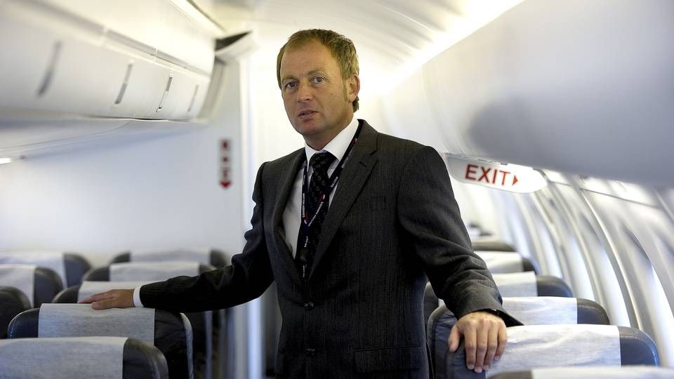 Kristian Tvergaard, kommerciel direktør hos flyselskabet Sun-Air | Foto: Carsten Andreasen/ERH