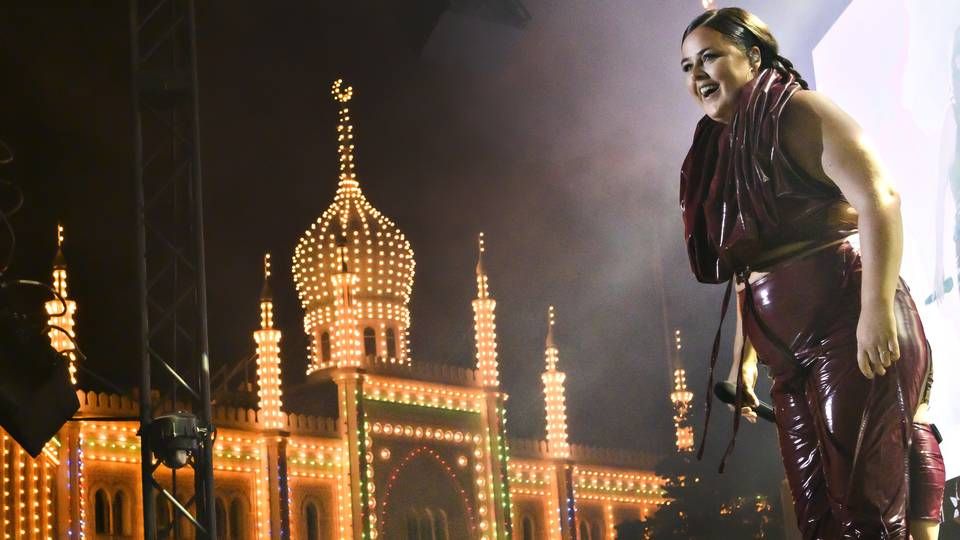 Fredagsrocken er genoptaget. Her er det sangerinden Jada i Tivoli 3. september. | Foto: Torben Christensen