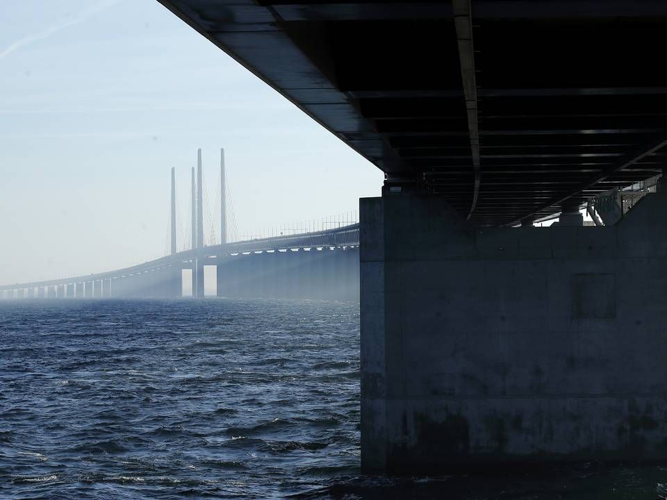 Den 16 kilometer lange forbindelse over Øresund forbinder Danmark med Sverige. Et nyt værktøj skal kaste bedre lys over regionens udvikling. | Foto: Jens Dresling