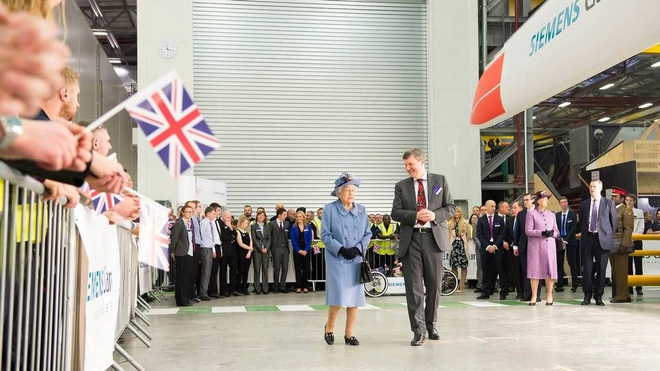 Inauguration of Siemens Gamesa's blade factory in Hull. | Photo: Siemens Gamesa