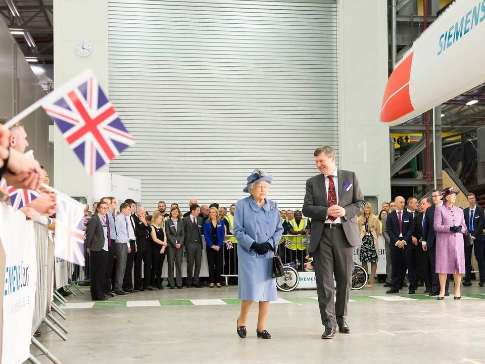 Inauguration of Siemens Gamesa's blade factory in Hull. | Photo: Siemens Gamesa