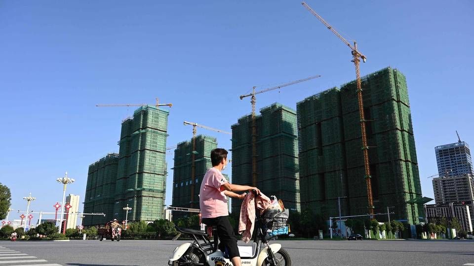 Evergrade-ejendomsprojekt i provinsen Henan. | Foto: JADE GAO/AFP / AFP