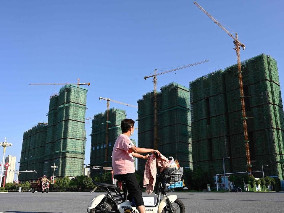 Evergrade-ejendomsprojekt i provinsen Henan. | Foto: JADE GAO/AFP / AFP