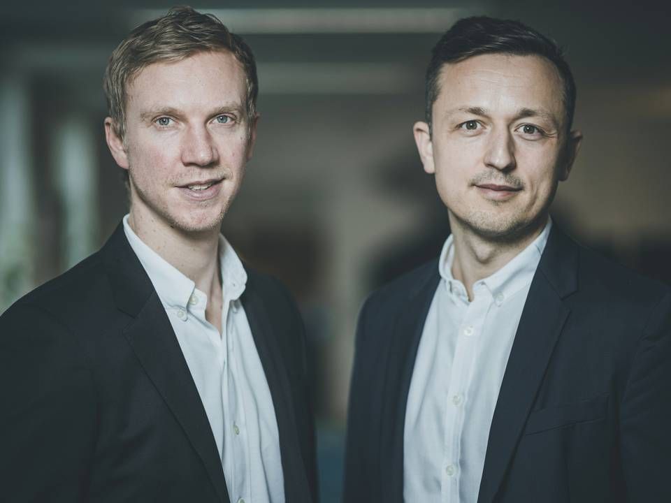 De to stiftere bag bettingsuccesen Better Collective Jesper Søgaard og Christian Kirk Rasmussen | Foto: Better Collective / PR