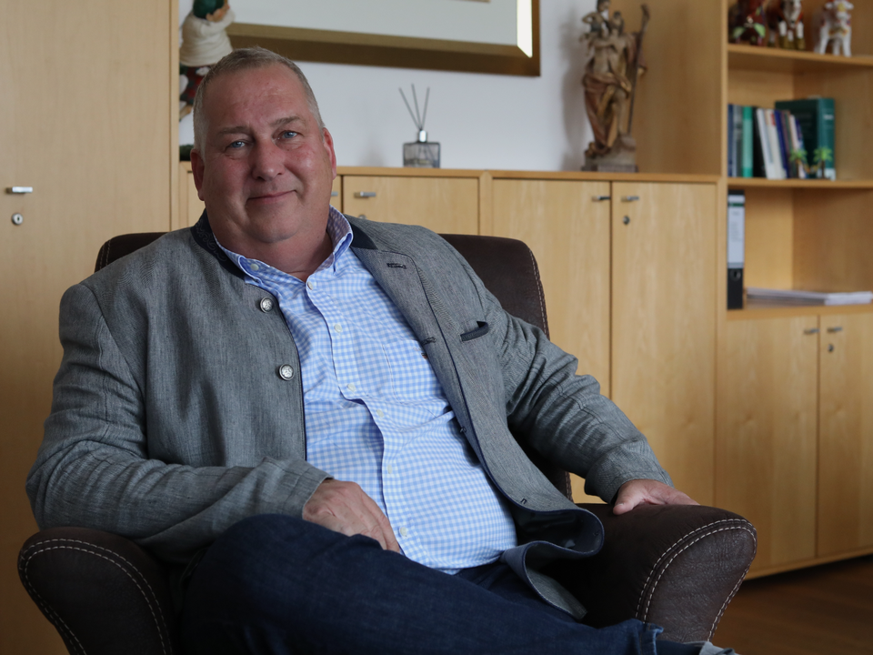 Christof Wehrum, Vorstandsvorsitzender der Raiffeisenbank Borken | Foto: Sonja Ingerl