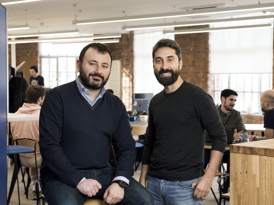 Truelayer Gründer Luca Martinetti (links) und Francesco Simoneschi.