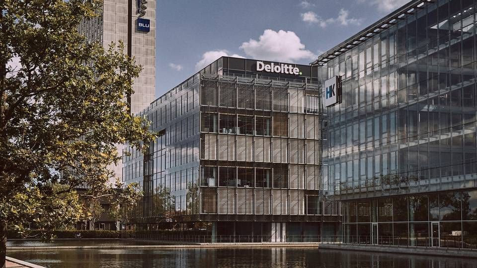 Området for skat og jura udgør ifølge Finans 14 pct. af omsætningen i revisions- og konsulentvirksomheden Deloitte. | Foto: Deloitte / PR