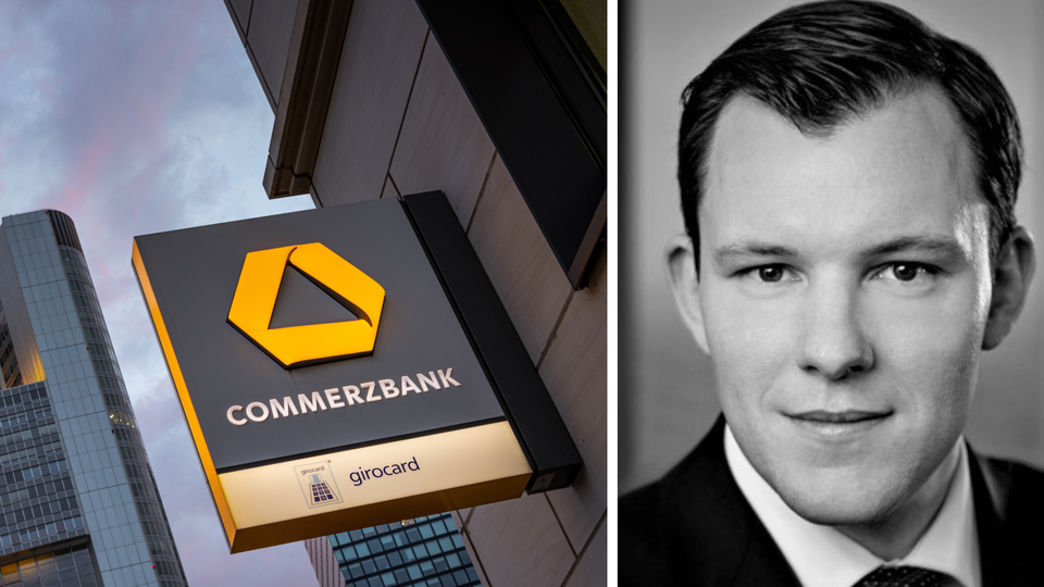 Jens Krane, neuer Leiter M&A bei der Commerzbank. | Foto: picture alliance / greatif | Florian Gaul (links); privat (rechts)