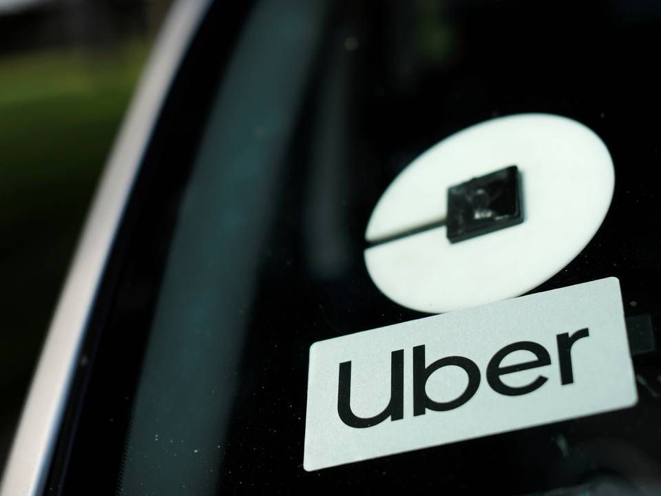 Kørselstjenesten Uber har for første gang haft et kvartal med driftsoverskud. | Foto: Mike Blake/REUTERS / X00030
