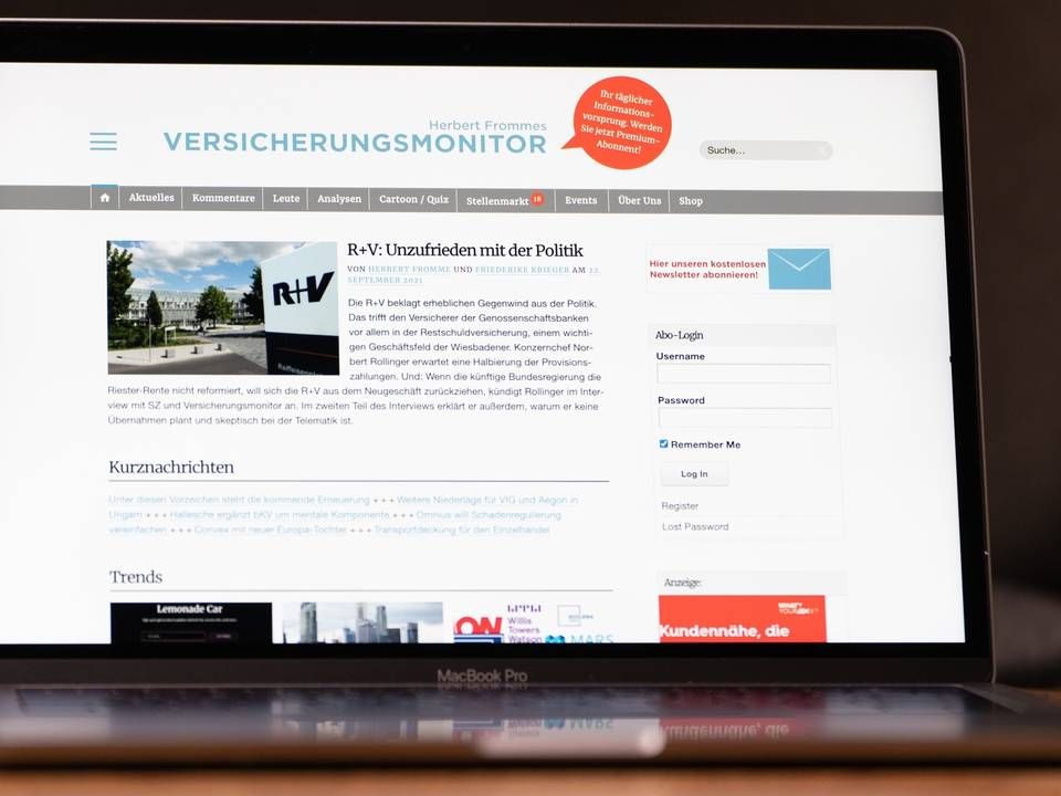 Watch Medier kjøper tyske Versicherungsmonitor. | Foto: Versicherungsmonitor