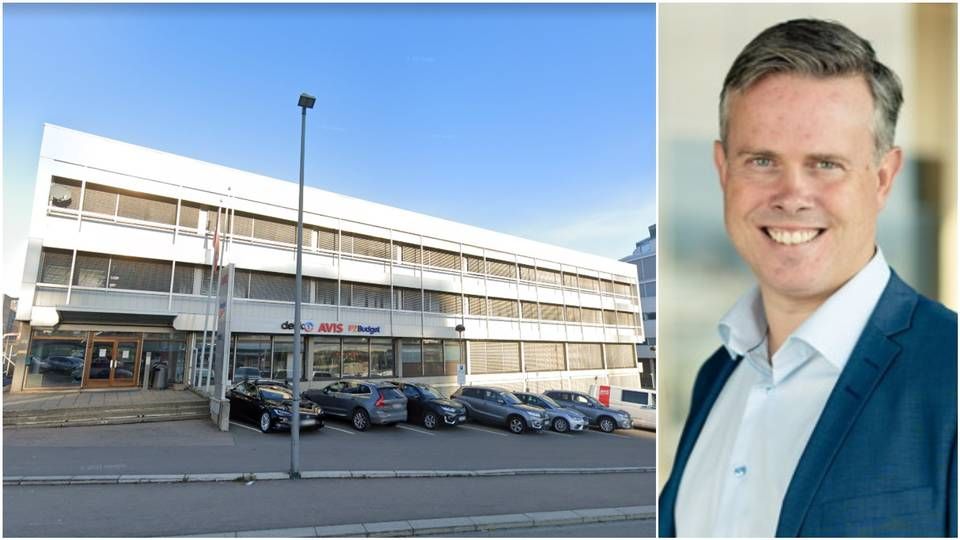 STRIDENS KJERNE: Advokat Roar R. Lillebergen representerer Kolberg Motors i kampen om å få et Sats-senter inn i Ensjøveien 12 D. | Foto: Google Street View og Føyen