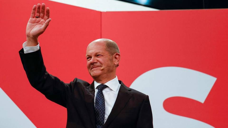 SPD's kanslerkandidat, Olaf Scholz | Foto: Odd Andersen/AFP/Ritzau Scanpix