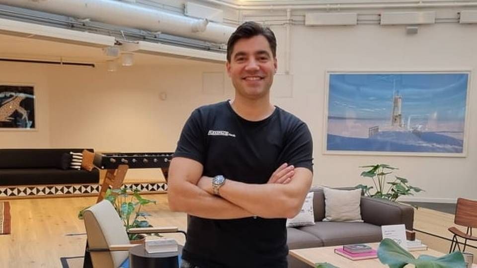 PÅ HJEMMEBANE: Flexspace, med Michael Angelo Justiniano i spissen, har naturligvis fleksible lokaler selv, hos WeWork | Foto: Øystein Byberg