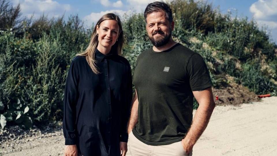 Ann-Louise Christine Aasted og Morten Grabowski Kjær stiftede virksomheden Luksusbaby i 2014. Siden er brandet vokset til en millionforretning. | Foto: LuksusbabyPR