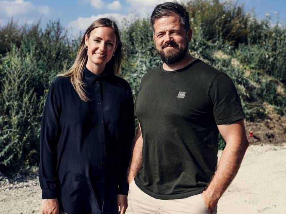 Ann-Louise Christine Aasted og Morten Grabowski Kjær stiftede virksomheden Luksusbaby i 2014. Siden er brandet vokset til en millionforretning. | Foto: LuksusbabyPR