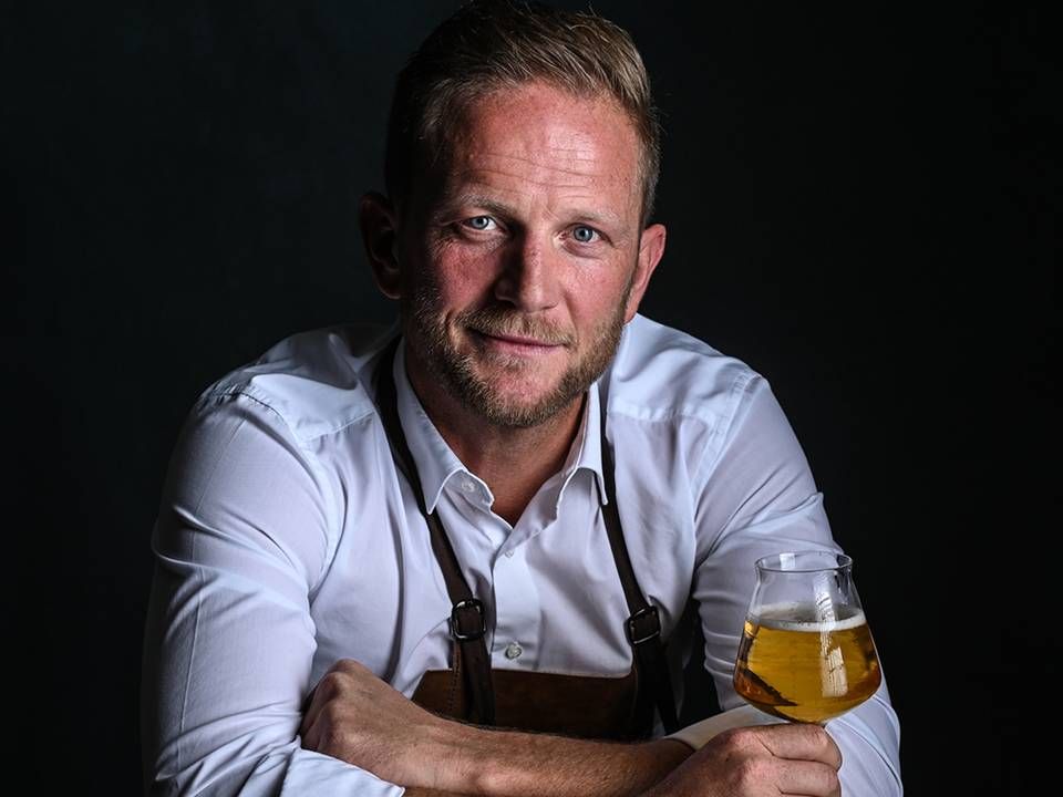 Topchef i bryggeriet Vestfyen Rasmus Damsted Hansen. Foto: Bryggeriet Vestfyen