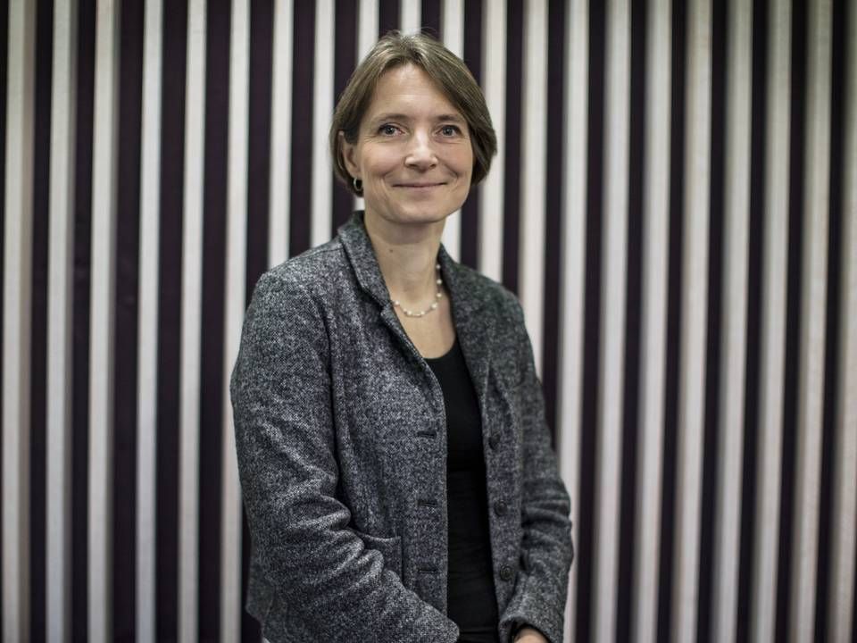 Tina Sejersgård Fanø er koncerndirektør i Novozymes. Hun sidder med de forretningsområder, der skal sikre Novozymes' indtjening i fremtiden, bioetanol og landbrug. | Foto: Stine Bidstrup/ERH