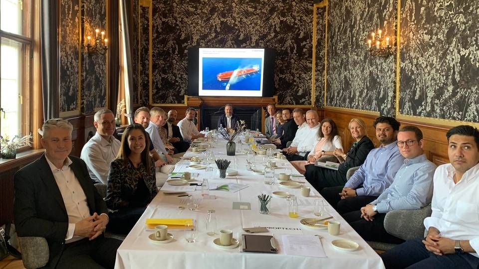 Tyske Proptech1 Ventures var i september til møde i København med en række repræsentanter for den danske ejendomsbranche, | Foto: PR / Lasse Gammeljord
