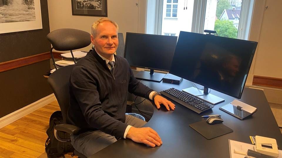 Banksjef Svein Olav Gvammen ønsker å styrke bankens posisjon i Vinje kommune. | Foto: Tinn Sparebank