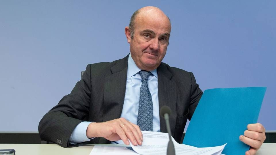 EZB-Vizepräsident Luis de Guindos | Foto: picture alliance / SvenSimon | Elmar Kremser