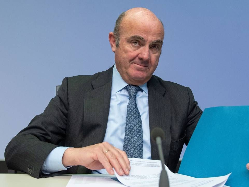 EZB-Vizepräsident Luis de Guindos | Foto: picture alliance / SvenSimon | Elmar Kremser