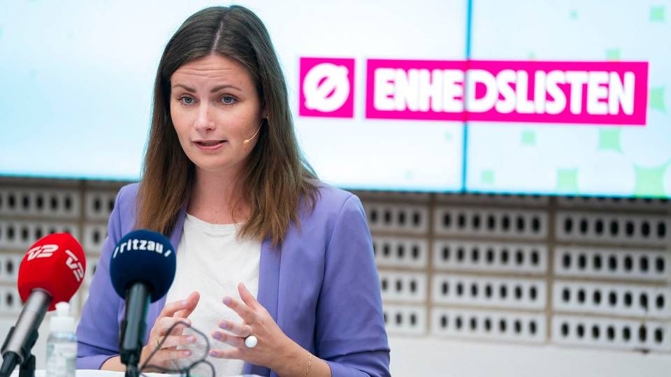 Mai Villadsen, politisk ordfører, Enhedslisten. | Foto: Martin Sylvest/Ritzau Scanpix