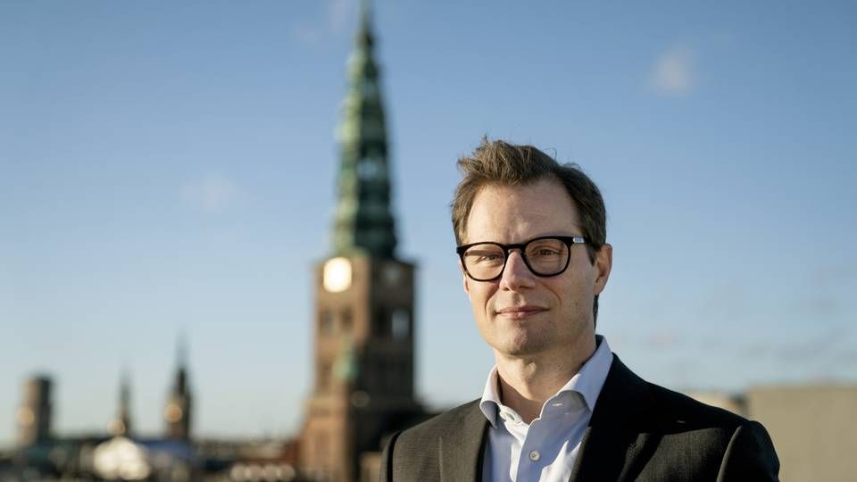 Carsten Egeriis giver den tidligere ledelse medansvar for bankens tillidskrise. | Foto: Stine Bidstrup/ERH