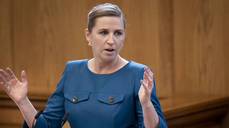 "Danmark har løsningerne. Indien har skalaen," lød det i statsminister Mette Frederiksens åbningstale. | Foto: LISELOTTE SABROE