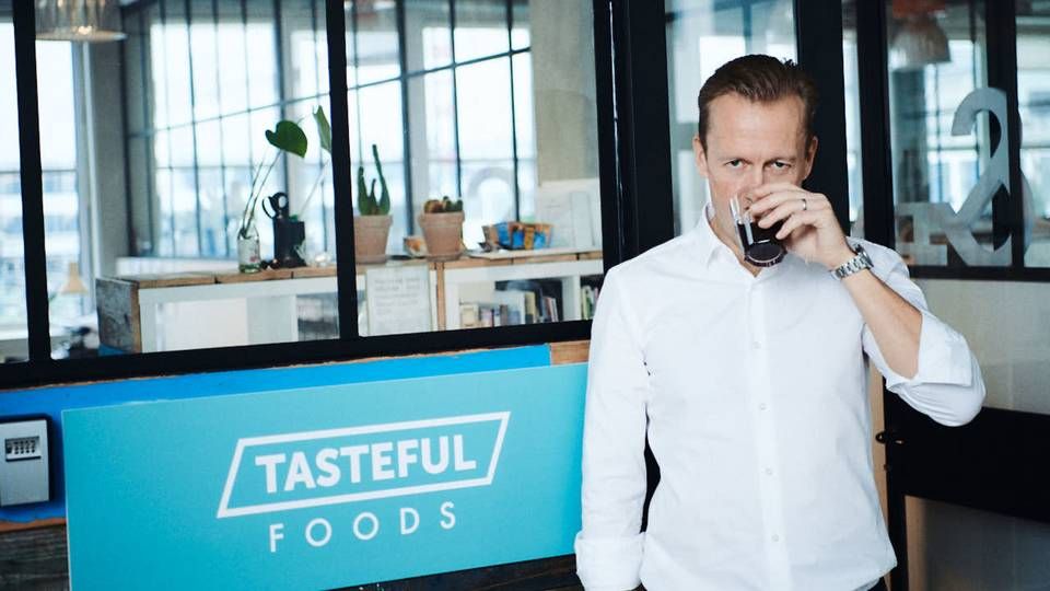 Anders P. Christensen stiftede Tasteful Foods for syv år siden. Siden har firmaet ekspanderet i Norden, og vender nu øjnene mod det tyske marked. | Foto: PR / Tasteful Foods